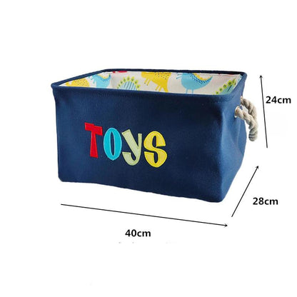 Rynx | Stylish collapsible storage basket made of canvas for children