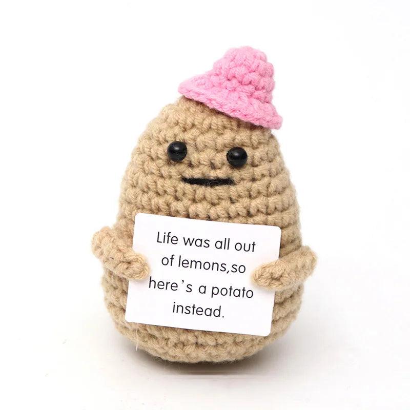 Rynx | Shady Handcrafted Crochet Duck Ornaments for Emotional Support - Unique Home Decor and Perfect Christmas Gift
