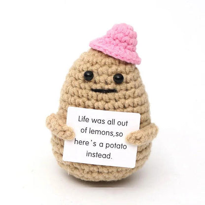 Rynx | Shady Handcrafted Crochet Duck Ornaments for Emotional Support - Unique Home Decor and Perfect Christmas Gift
