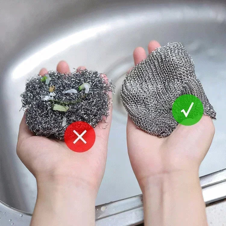 Rynx | Non-Stick Iron Wipe Double Layer Wire Cleaning Cloth