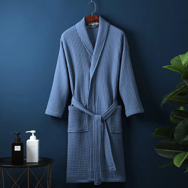 RYNX | Premium Bathrobe Made Of Cotton | Soft & Breathable | Perfect For Men & Women | With Pockets
