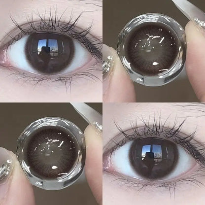 Rynx | 1 Pair High-Quality Colorcon Colorful Contact Lenses Myopia Lenses Soft Color Cosmetic Beautiful Pupil