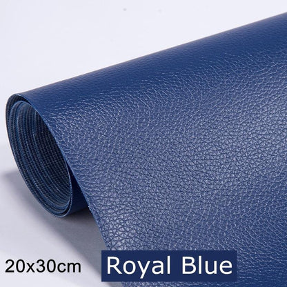 Rynx | Jumbo XL Luxe Litchi Leather Repair Stickers - Stylish Solutions for Elegant Furniture Repairs