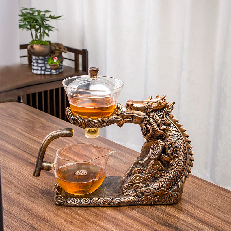 Rynx | Magnetic Flow Kungfu Turtle Dragon Teapot Infuser