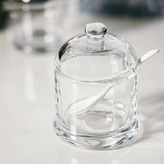 Rynx | Elegant glass spice jars with lids for a high-end kitchen