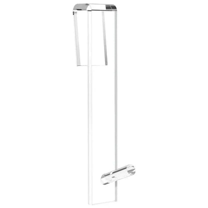 Rynx | Frameless Acrylic Shower Door Organizer - Effortless Installation Without Drill Required