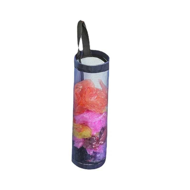 Rynx | Wall-Mounted Kitchen Grocery Bag Dispenser - Plastic Bag Holder and Organizer for Home, Ideal for Trash and Garbage Bag Storage