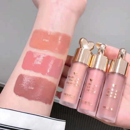 Rynx | Sweet monochrome soft fog liquid blush natural cheek color tinted blush milk strawberry face blusher rouge Korean makeup cosmetics