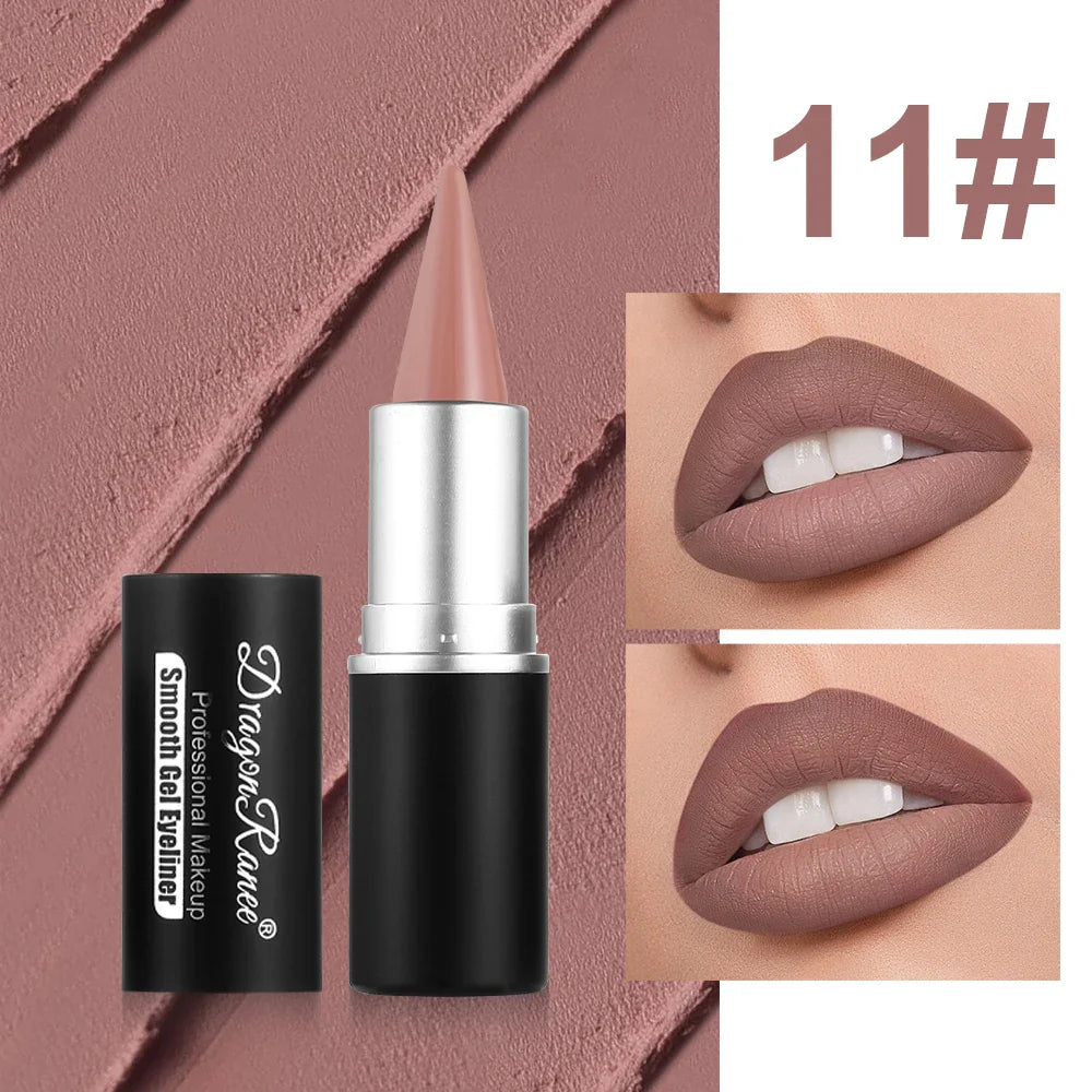 Rynx | Matte lip liner, long-lasting and durable, automatic twist wax structure, suitable for all skin types, multifunctional, suitable for eyeliner, holiday party lipstick