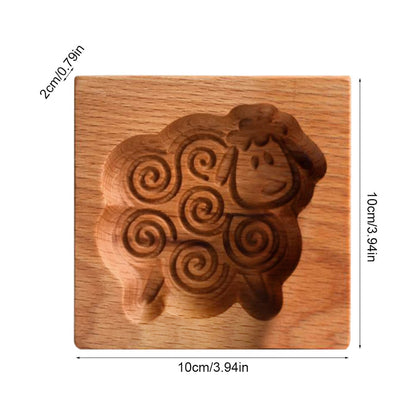 Rynx | Wooden Cute Pastry Bake Master Baking Mold