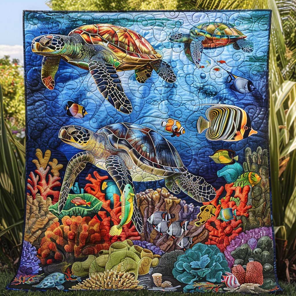 Rynx | Sea Turtle Quilt