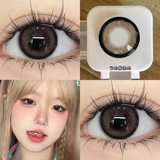 Rynx | 1Pair Myopia Colored Contact Lenses for Eyes Fashion High Quality Beauty Pupil Student Color Cosmetic