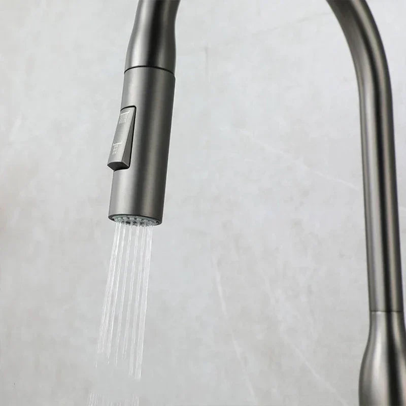 RYNX | Steelflow – Kitchen Mixer With Pull-Out Spray
