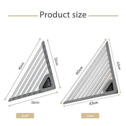 Rynx | Sink Mounted Triangle Drainage Rack Kitchen Storage Shelf