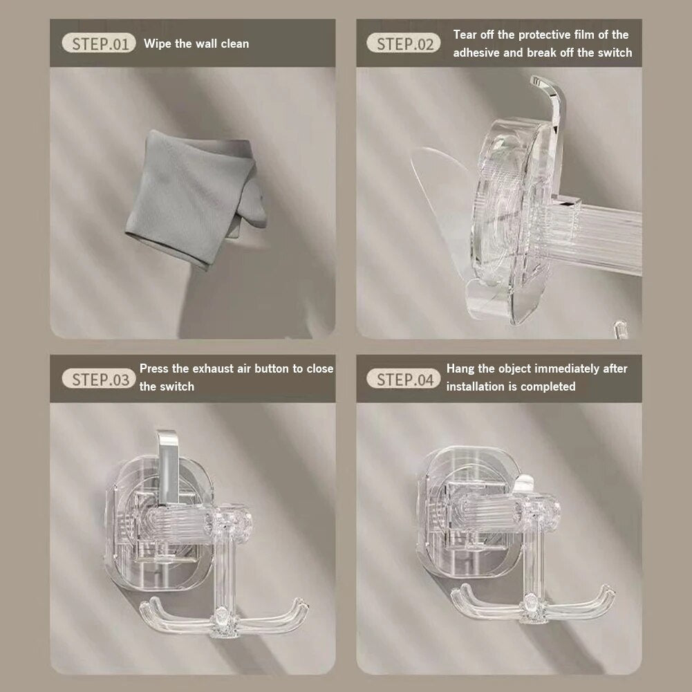 Rynx | Simplistic Six-Claw Universal Rotating Hook