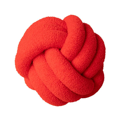 Rynx | Throw Pillow - Cozy - Hand-knotted Ball - Sheepskin