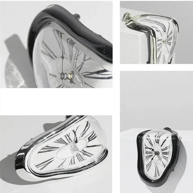 Rynx | Melting Clock - Surrealistic Style - Unique Decorative Artwork