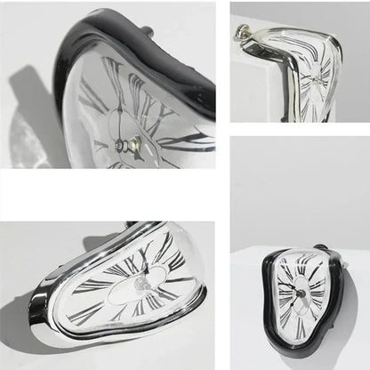 Rynx | Melting Clock - Surrealistic Style - Unique Decorative Artwork
