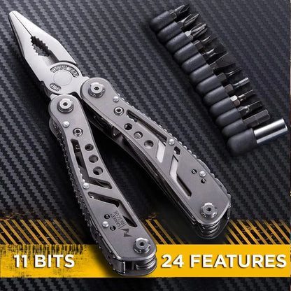 Rynx | 24-in-1 Multifunctional Universal Diagonal Pliers - Professional Electrician Wire Cutters, Durable Anti-Slip Repair Tools