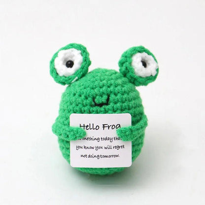Rynx | Shady Handcrafted Crochet Duck Ornaments for Emotional Support - Unique Home Decor and Perfect Christmas Gift