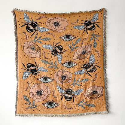 Rynx | Bee & Eyes Garden Blanket