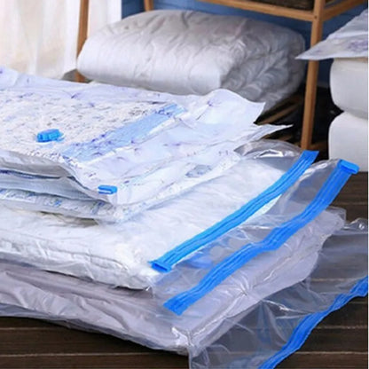 Rynx | Convenient Vacuum Storage Bags: Waterproof Compression Sacks for Quilts & Clothes - Space-Saving Organizer for Travel & Home