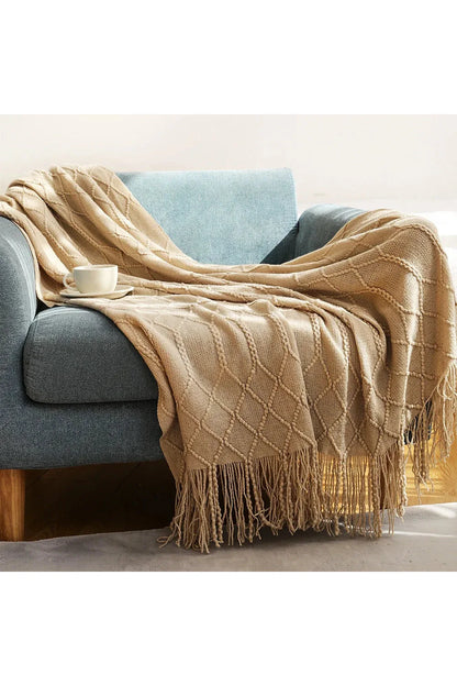 Rynx | dune textured throw blanket