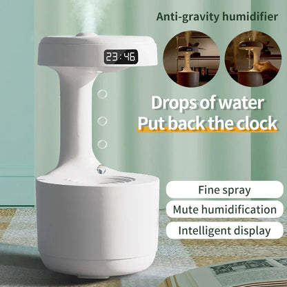 Rynx | Anti-Gravity Water Droplet Air Humidifier Night Lamp
