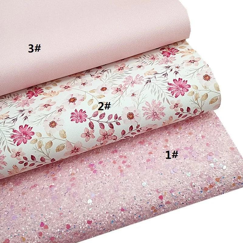Rynx | Mermaid Sparkle Vinyl Craft Kit - Heart, Flower and Checkered Pattern Collection