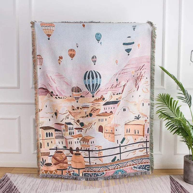 Rynx | Village Landscape Blanket