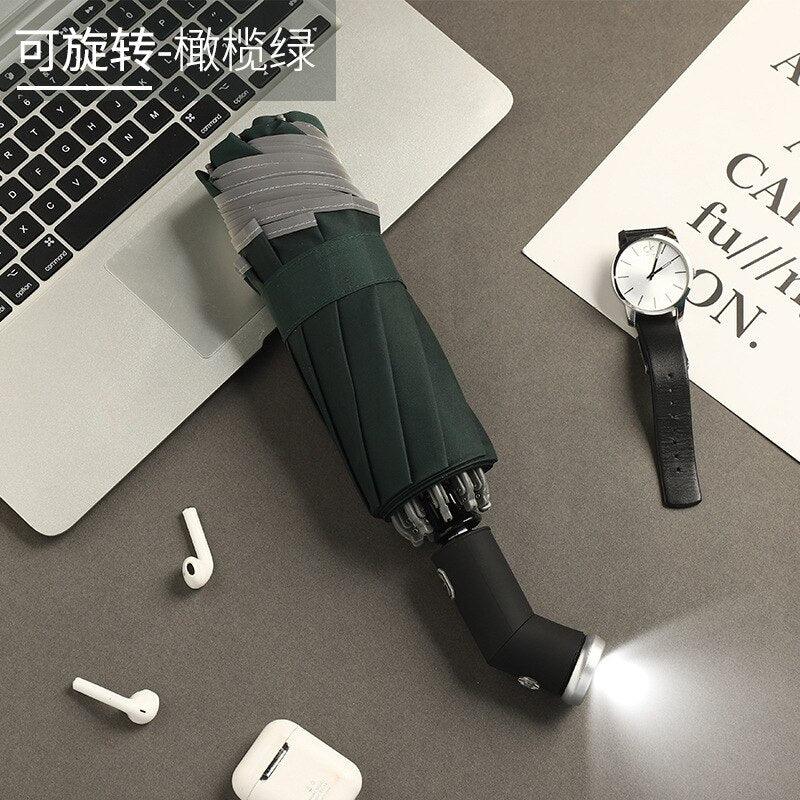 Rynx | RainGuard LED Umbrella: Elevate your adventures on rainy days