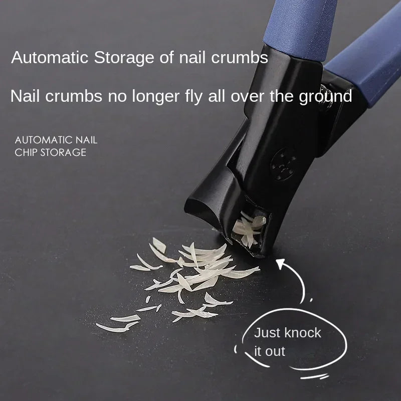 Rynx | 2023 New Anti-Splash Nail Clippers - Large Size Single Nail Trimmer for Thick and Hard Nails, Household Essential