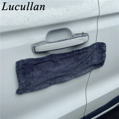 Rynx | Lucullan Magnet Premium Microfiber Towels: Twist Loop Towels for Drying Door Handles & Mirrors - Absorbent & Quick Drying