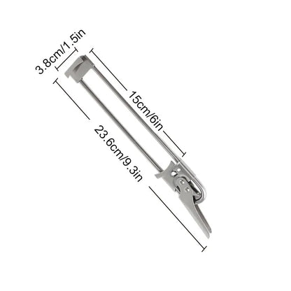 Rynx | Adjustable Stainless Steel Can Opener | Non-Slip Bottle Opener | New Kitchen Tool