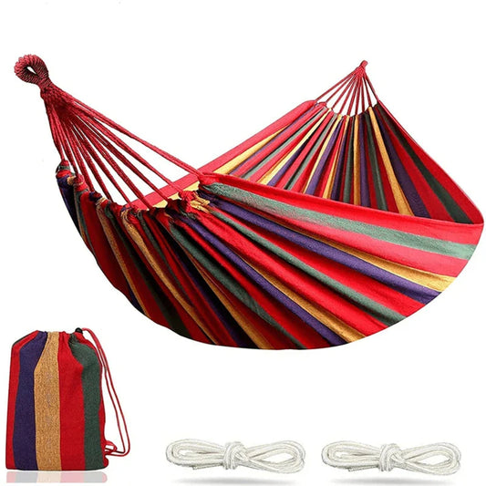 Rynx | Single Wide Thick Canvas Hammock Outdoor Camping