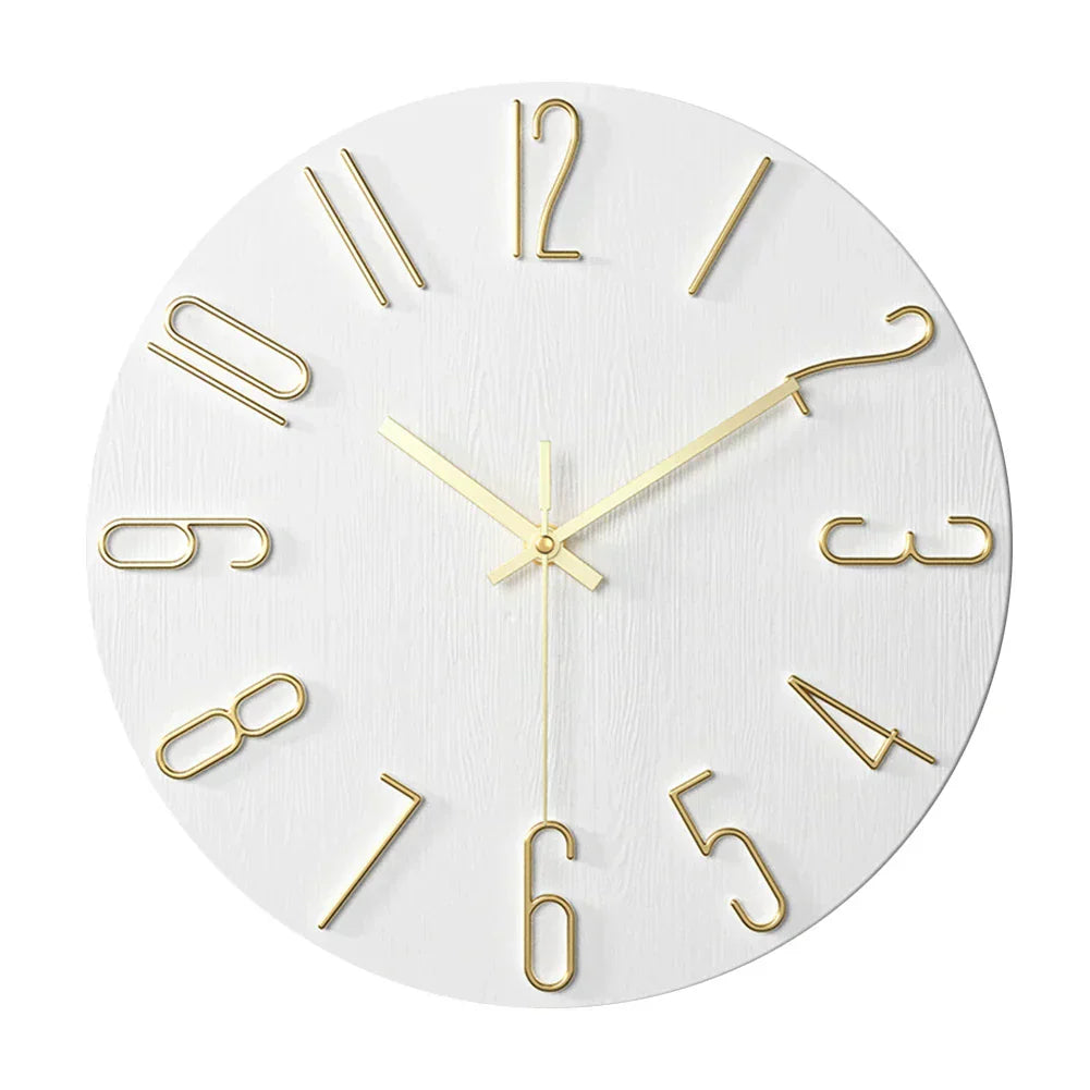 Rynx | Chronura Elegant Wall Clock | Stylish Design for Modern Interior | Decorative Wall Decoration
