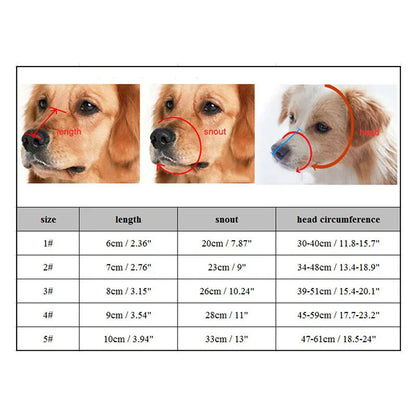 RYNX | Adjustable Silicone Dog Muzzle