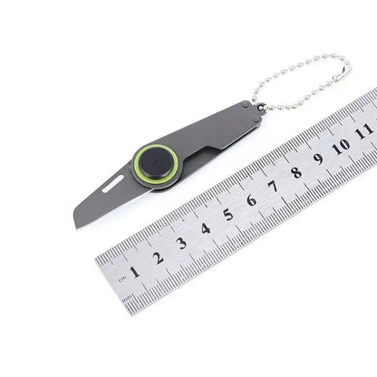 Rynx | NEW Vintage Mini Utility Knife - Zipper EDC Gadget for Unpacking Boxes, Keychain Pendant Pocket Knife, Outdoor Survival Tool