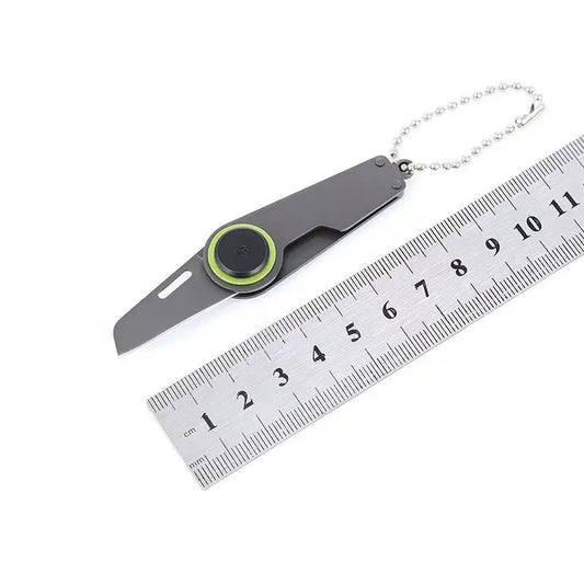 Rynx | NEW Vintage Mini Utility Knife - Zipper EDC Gadget for Unpacking Boxes, Keychain Pendant Pocket Knife, Outdoor Survival Tool