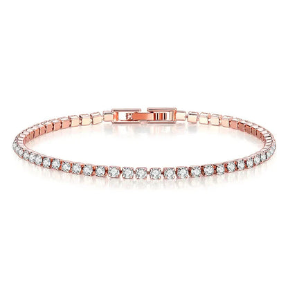 RYNX | Tennis Bracelet – Shine With Attitude: Elegance In Sterling Silver And Hip-Hop Flair!