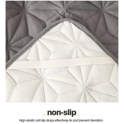 Rynx | Waterproof Mattress Topper with Elastic Band – Quilted Bed Protector Pad for Single/Double Beds | Winter Mattress Cover