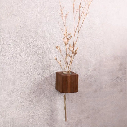 Rynx | Wooden Magnetic Flower Tube Vase