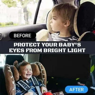 Rynx | Self-retracting sunshade for the car – With heat shield & quick cooling function