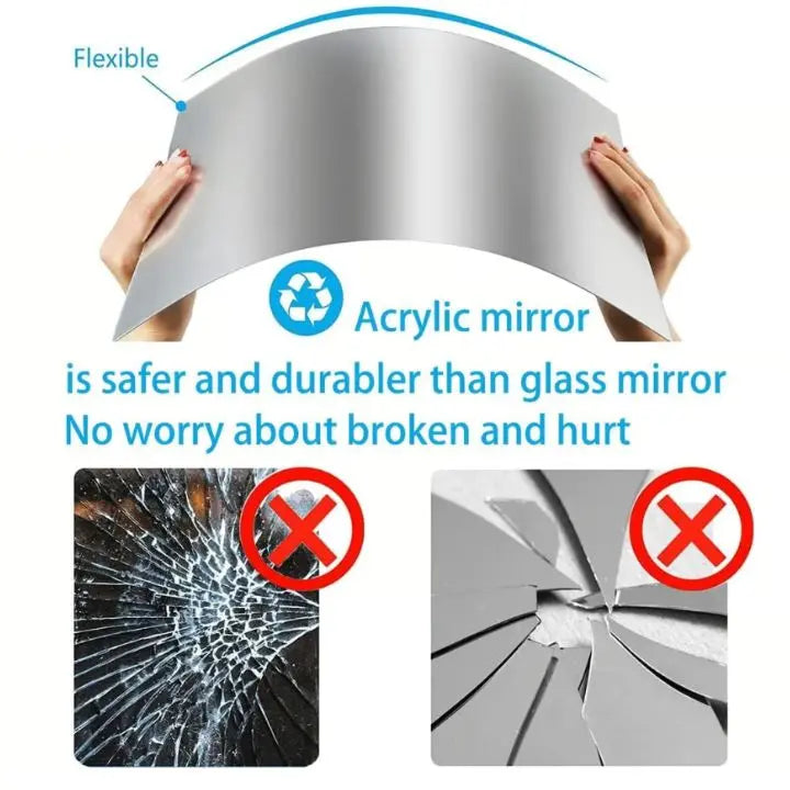 Rynx | Self-adhesive DIY mirror – Flexible & decorative