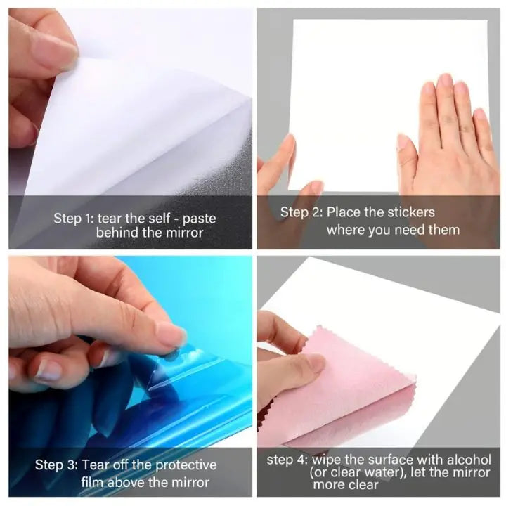 Rynx | Self-adhesive DIY mirror – Flexible & decorative