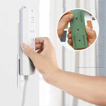 Rynx | Self-adhesive socket holder - no drilling & flexible use