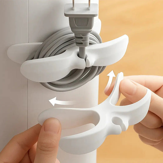 Rynx | Self-adhesive cable organizer – For more order in everyday life (10 pieces)
