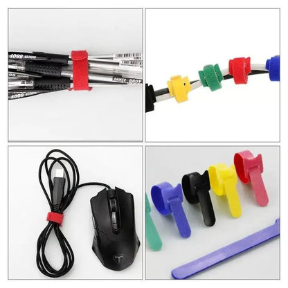 Rynx | Self-adhesive & Reusable Cable Organizer (50 pieces)