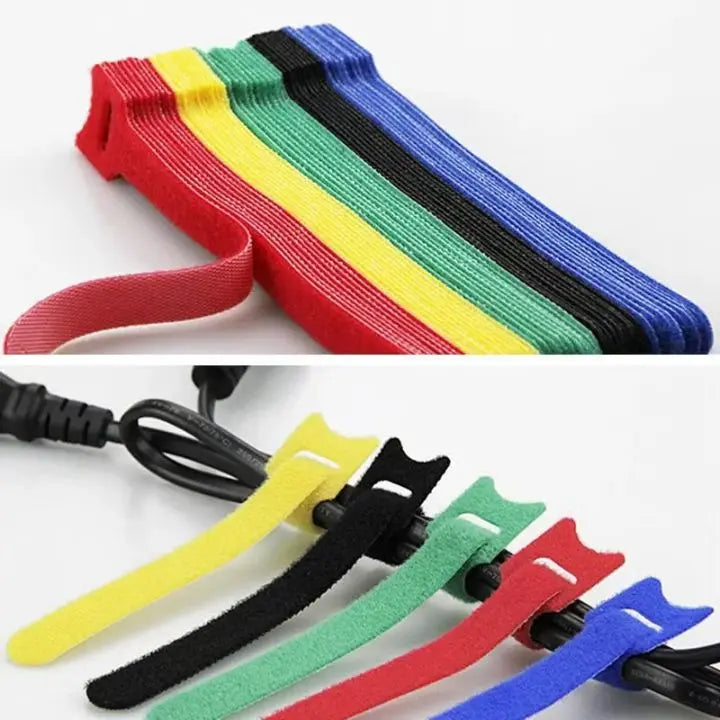 Rynx | Self-adhesive & Reusable Cable Organizer (50 pieces)