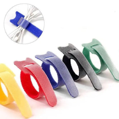 Rynx | Self-adhesive & Reusable Cable Organizer (50 pieces)